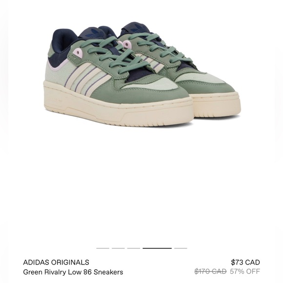 ADIDAS Rivalry Low 86 Sneakers - Picture 4 of 4